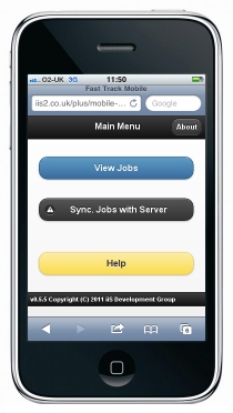 FastTrack Mobile Main Menu